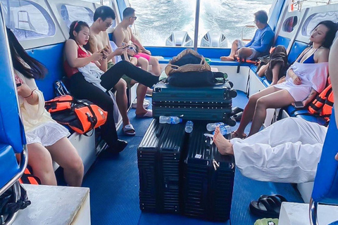 Från Koh Lanta: Transfer med motorbåt till/från Ao NangFrån Ao Nang till Ko Lanta