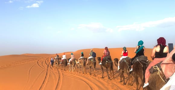 From Marrakech: 3-Day Desert Tour to Fes with Camel Ride