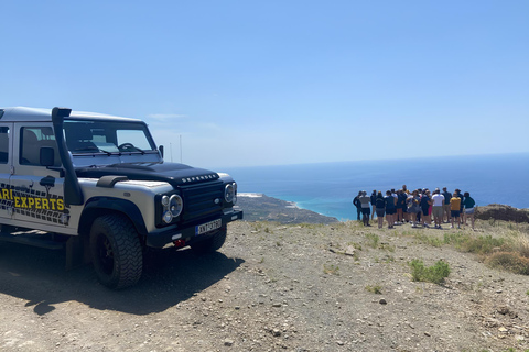 Kreta: Jeep Safari Wein-Tour und Schwimmen im Südmeer