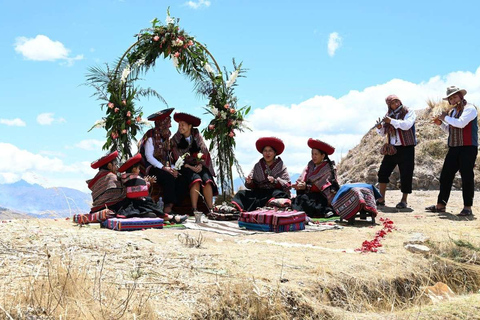 Cerimonia di matrimonio tradizionale Inca nella Valle Sacra