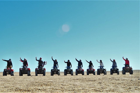 Hurghada: Safari quadami i buggy z kolacją i pokazem