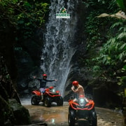 Ubud: Kuber ATV Quad Tandem Adventure with Natural Waterfall