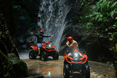 Ubud: Kuber ATV Quad Tandem Adventure with nature Waterfall