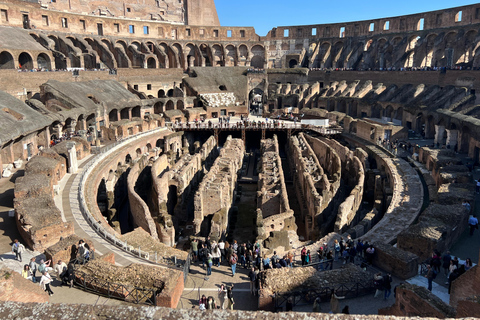Rome: Colosseum Arena Floor Guided Tour Up to 6 People