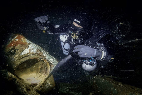 Larnaca: Private Zenobia Wreck with full gear Larnaca: Private Zenobia Wreck with fully gear