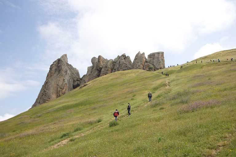 Circuit rose : Lac rose, canne à sucre et montagnes Beshbarmag