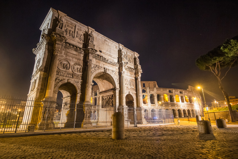 Colosseum by Evening Guided Tour with Optional Arena Access Colosseum & Arena Floor - Semi Private Tour up to 10 People