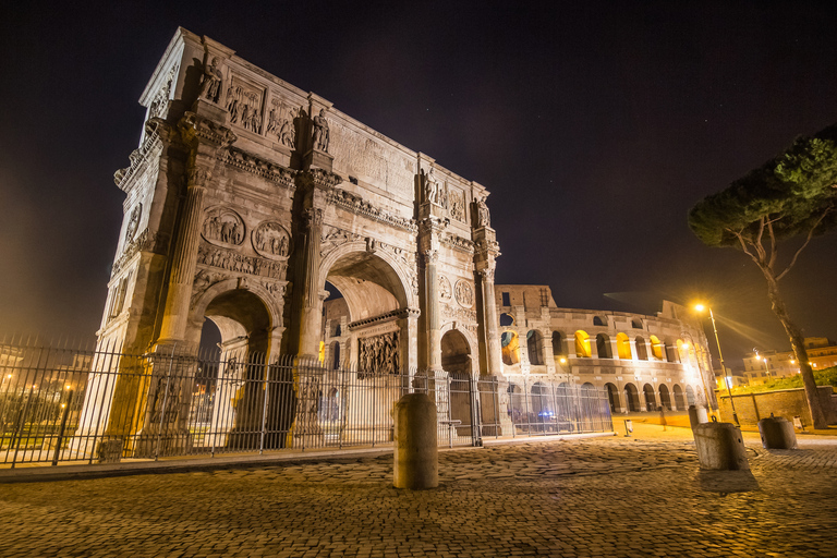 Colosseum by Evening Guided Tour with Optional Arena Access Colosseum & Arena Floor - Semi Private Tour up to 10 People