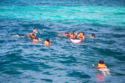 Isla Mujeres Catamaran, Snorkel & Buffet Lunch Catamaran & Round trip transportation
