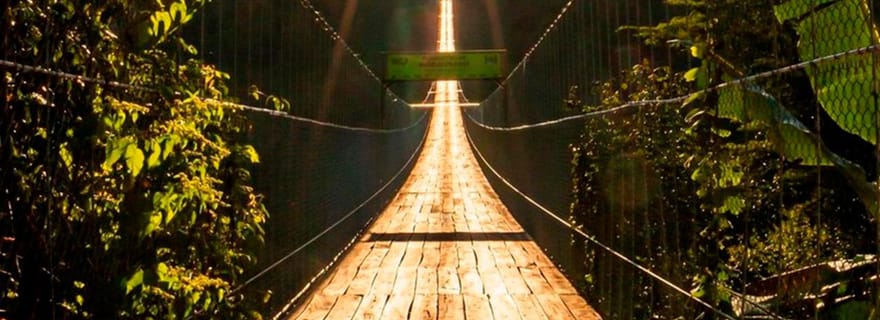 Puerto Vallarta : Tyrolienne + Passe du pont Jorullo + Balade à dos de mulet