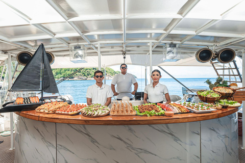 From Phuket: Coral and Racha Yai Islands Catamaran Tour