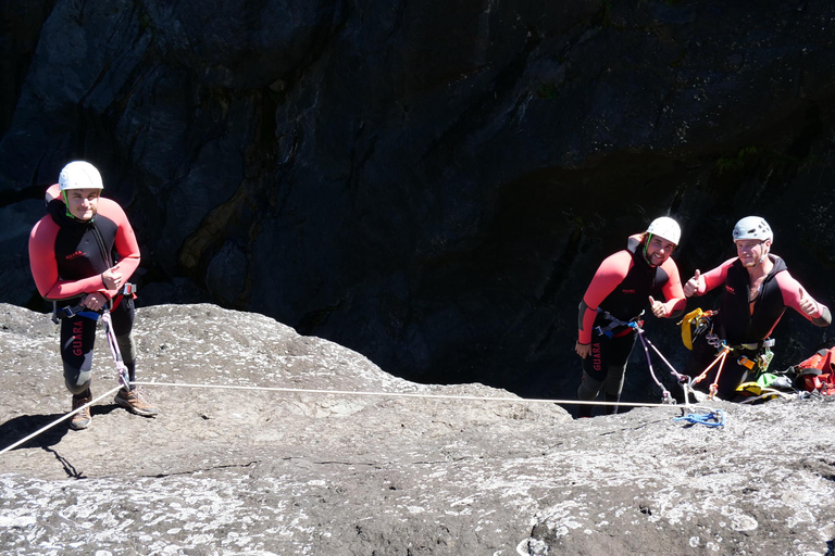 Reunion: Canyoning from Bras Rouge to Cilaos - Fun, Aquatic & Geological Cilaos Bras Rouge Full Canyoning - Fun, Technical & Aquatic