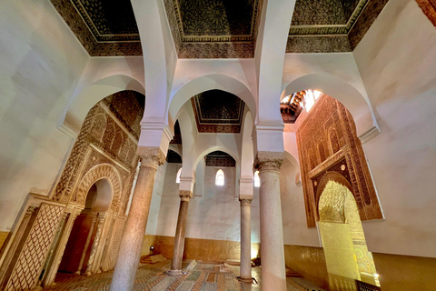 Marrakech Saadian Tombs Entry Ticket with Digital Guide App