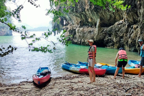 Krabi: Ao Thalane Kayak Tour & Jungle Swim with Lunch Full day