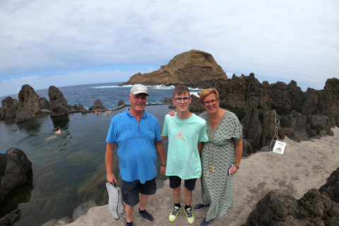 Tour Privado Piscinas Naturais e Cascatas do Porto Moniz