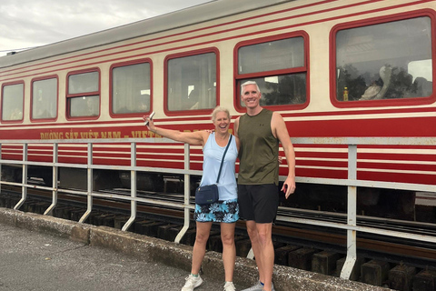 Hanoi City Tour by Vintage Jeep: Train Street & Hidden Gems Hanoi Small Group Jeep tour. Max 6-7 people/group.