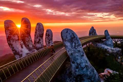 Da Nang: Golden Bridge, Lady Buddha, Marble Mountain & Am Phu Cave - Image 3