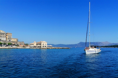 Corfu: Full-day Private Cruise with Sailing Yacht Corfu:Private full day cruise with sailing yacht