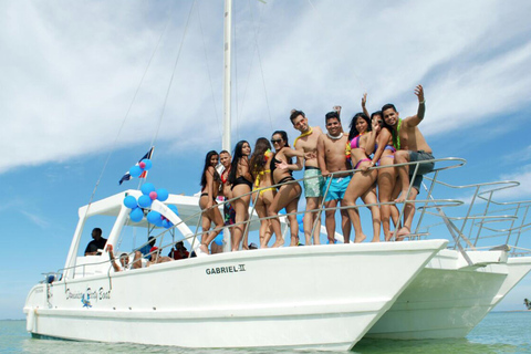 Blue Paradise: Catamaran ride along Punta Cana's coastline