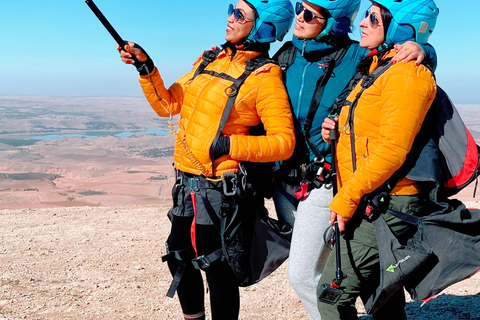 Fly over Aguergour: Extreme Tandem Paragliding with GoPro Sunset: Extreme Adrenaline Tandem Paragliding with GoPro