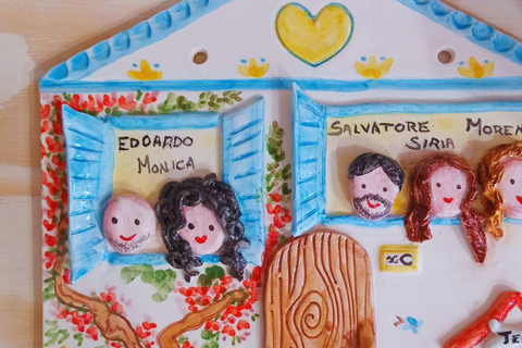 Naples: Ceramic Workshop with Decoration and Aperitif