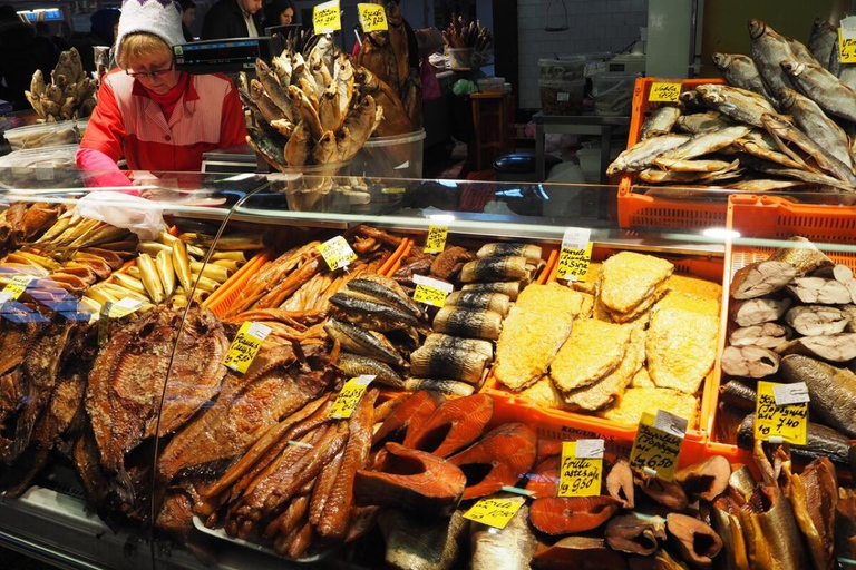 Tour de degustação no Mercado Central de Riga