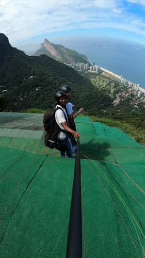 Rio de Janeiro: Tandem Paragliding From Pedra Bonita Ramp.