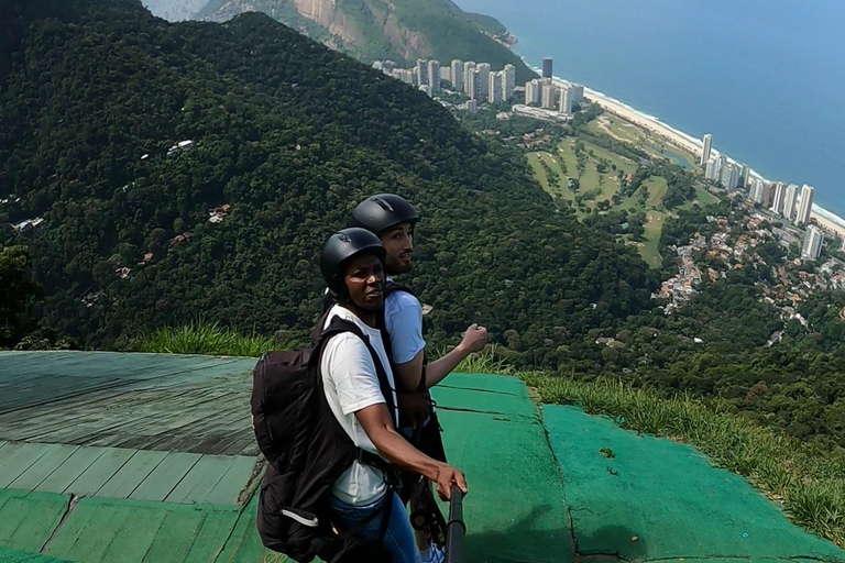 Rio de Janeiro: Tandem Paragliding From Pedra Bonita Ramp.