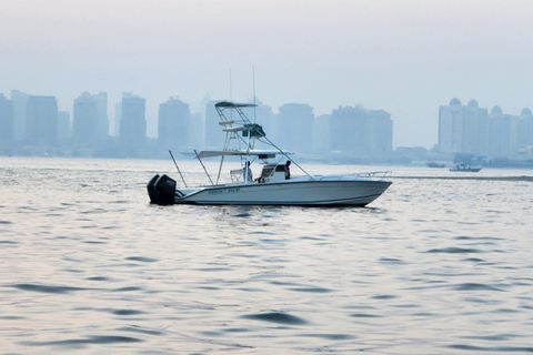 Doha: Safliyah Island Boat Trip with Refreshments