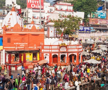 Delhi: Tour spirituale di 2 giorni a Haridwar e Rishikesh