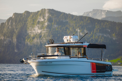 Lake Lucerne: Private Luxury Boat Cruise