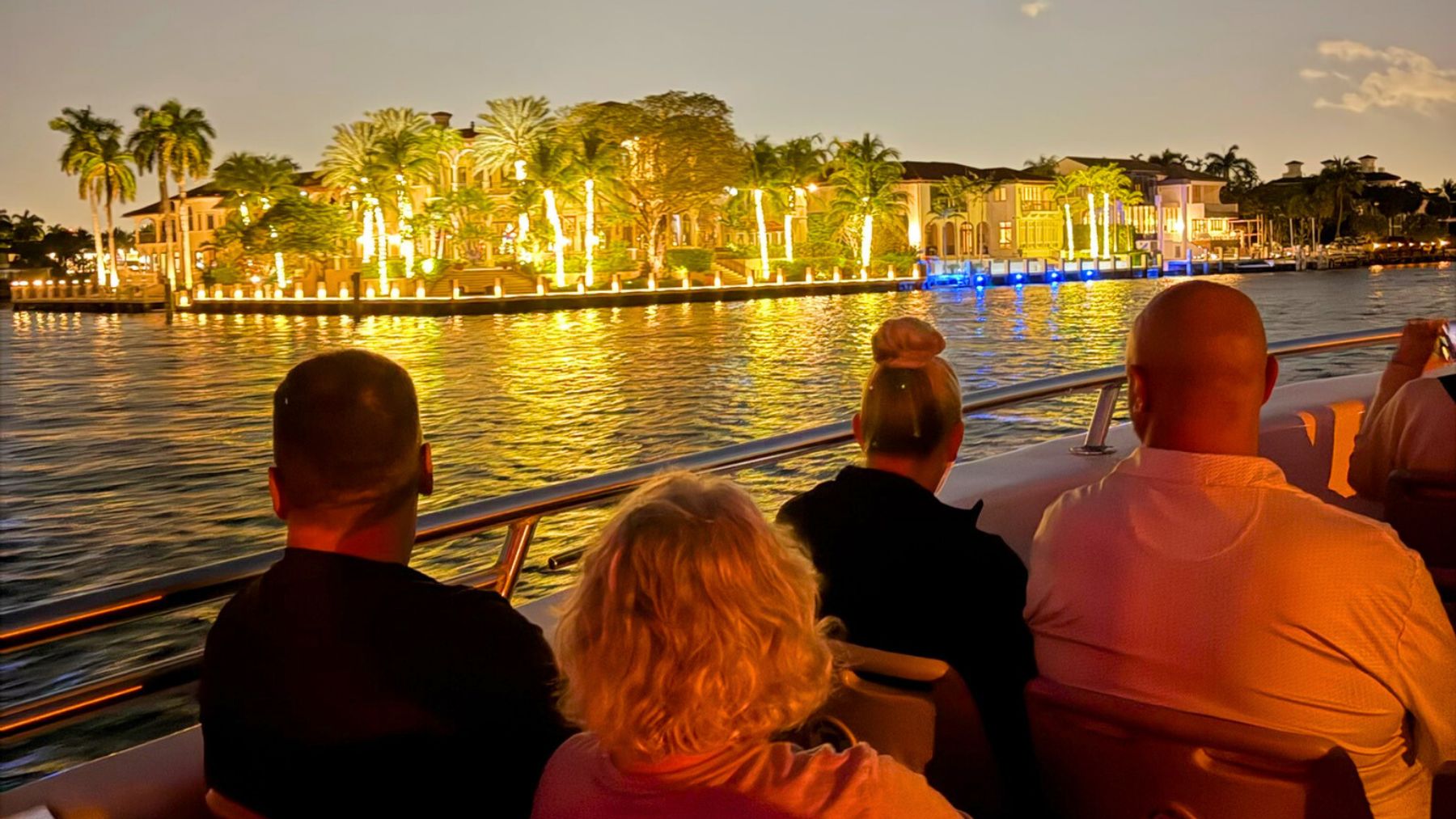 Fort Lauderdale: Bootstour zu den festlich beleuchteten Villen