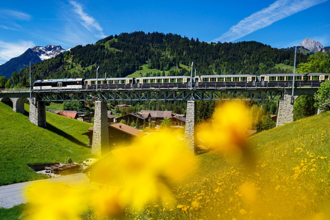 GoldenPass Belle-Epoque: a vintage ride Gstaad-Zweisimmen One-way ticket from Gstaad to Zweisimmen (1st class)