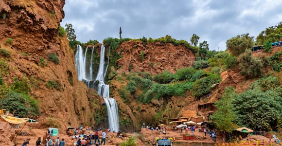 Marrakech : cascades d&#39;Ouzoud avec excursion en bateau et déjeuner en option
