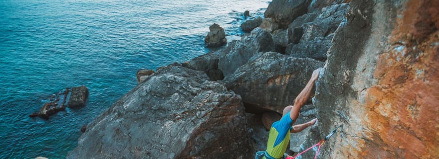 Expérience d'escalade en groupe à Cascais, Lisbonne
