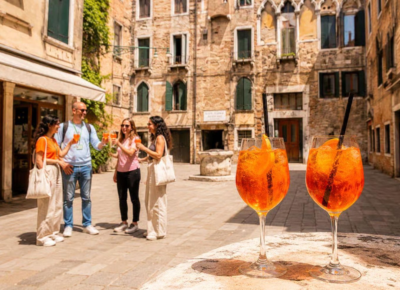Venedig: Markuskirken – Rialto-byvandring og spritz som en lokal