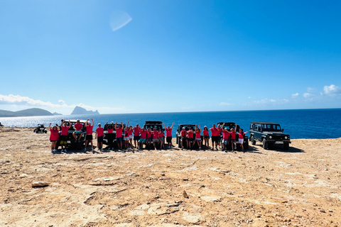 Ibiza Shared Safari Tour –Hidden Beaches, Caves & Snorkeling