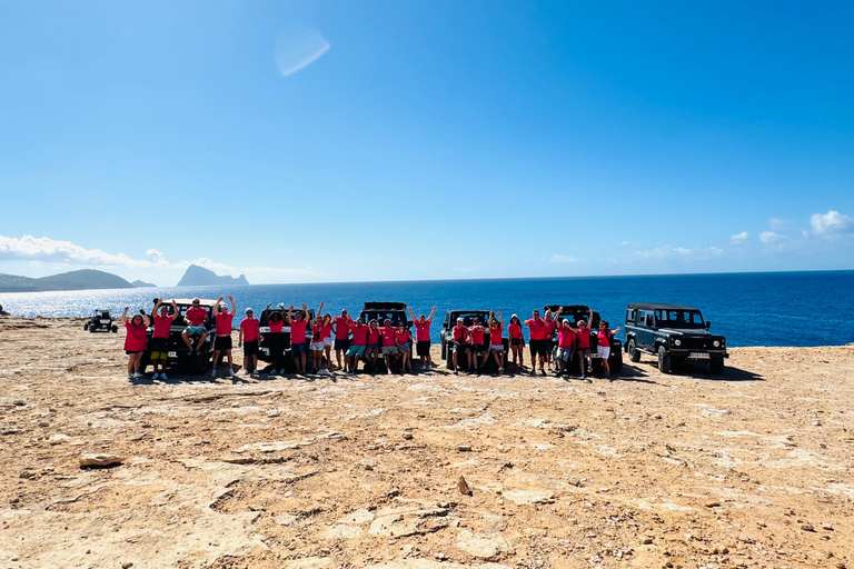 Ibiza Shared Safari Tour –Hidden Beaches, Caves & Snorkeling
