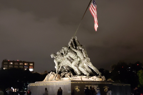 Washington DC: Monuments by Moonlight Nighttime Trolley Tour Tour with Departure from Union Station