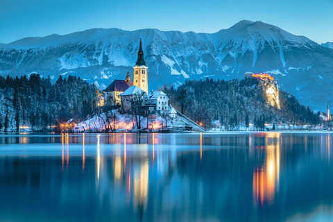 From Ljubljana/Bled: Winter Bohinj & Kranjska Gora Day Trip From Bled — Pickup at your accommodation