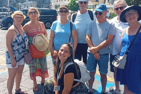 Amalfi Coast tour Sorrento Tasting Positano and Amalfi Duomo Semi-Private Amalfi Coast Tour – Sightseeing Only