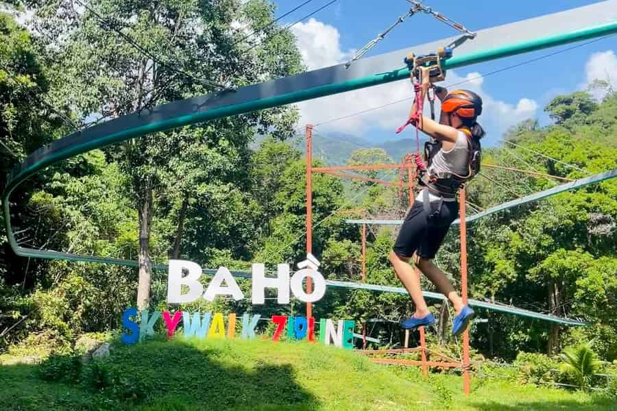 Ba Ho Wasserfall-Wanderung, Abenteuerspiel (kostenlose Abholung in Nha Trang). Foto: GetYourGuide