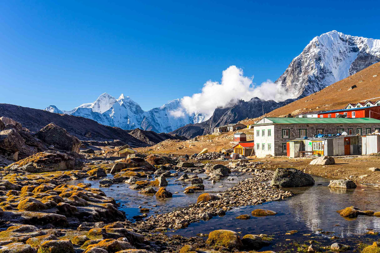 Excursão de helicóptero ao acampamento base do Everest com pouso