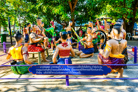 Bangkok: Giant Buddha & Ayutthaya Afterlife Tour Round Trip Transportation & Guide