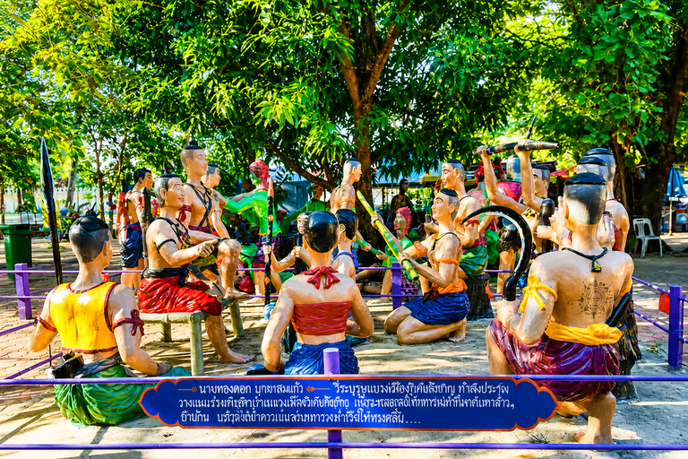 Bangkok: Giant Buddha & Ayutthaya Afterlife Tour Round Trip Transportation & Guide
