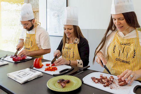 Chef Led Porto Market Tour & Portuguese Tapas Class + Wine