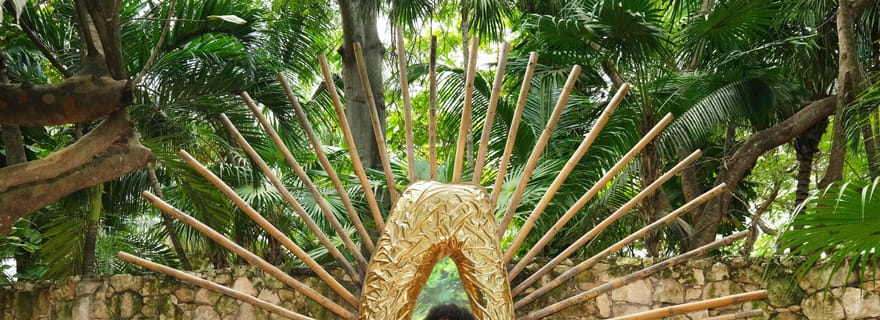 Séance photo à Tulum - Photographe Escultura Ven a la Luz