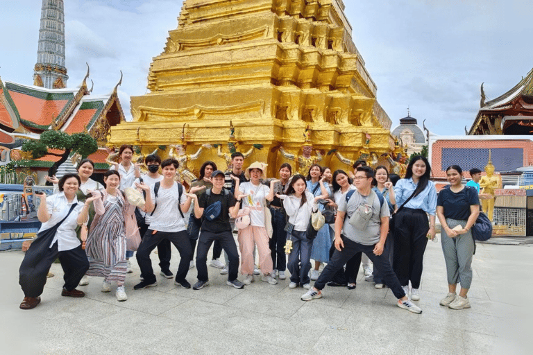 Grand Palace, Temples, Canal Private Tour [Optional Luxury] Private tour in English with Standard Vehicle