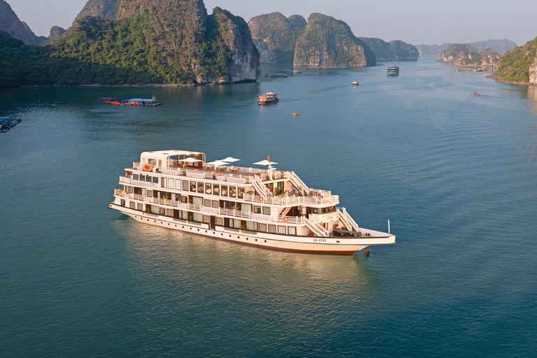 Hanoi: Halong Bay 2-Day Cruise with Arcady Boutique Cruise Package 2D1N from Hanoi Old Quarter
