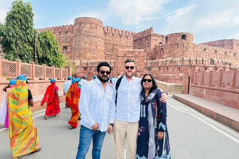 From Delhi: Private Taj Mahal and Agra Tour by Rapid Train
